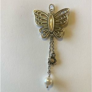 Authentic Pandora Love Takes Flight Butterfly Pendant RETIRED